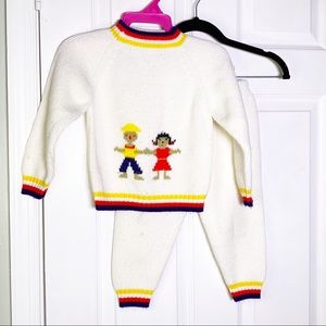 Vintage Dorette Children’s Knit Set